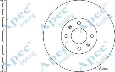 APEC BRAKING dsk2301 -  Тормозной диск